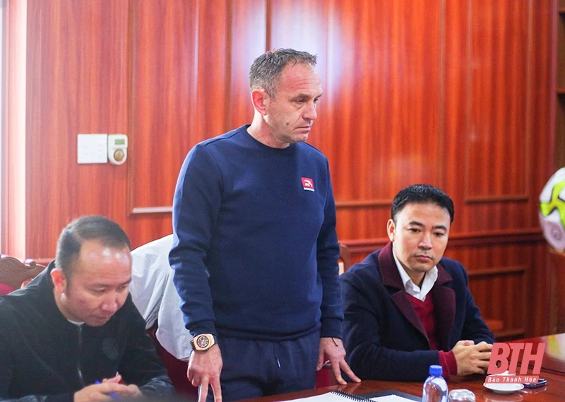 CLB Đông Á Thanh Hóa bổ nhiệm ông Svetislav Tanasijevic làm Giám đốc Trung tâm đào tạo bóng đá trẻ