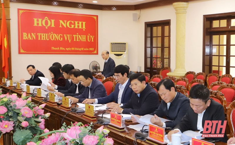 Hội nghị kiểm điểm, tự phê bình và phê bình đối với tập thể và Ủy viên Ban Thường vụ Tỉnh ủy năm 2022