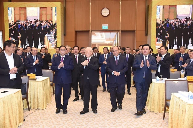 Tổng Bí thư: Năm 2022 đạt nhiều thành tích và tiến bộ hơn năm 2021