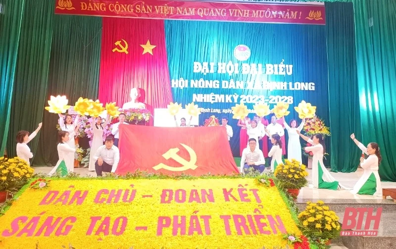 Đại hội điểm Hội Nông dân xã Định Long, huyện Yên Định