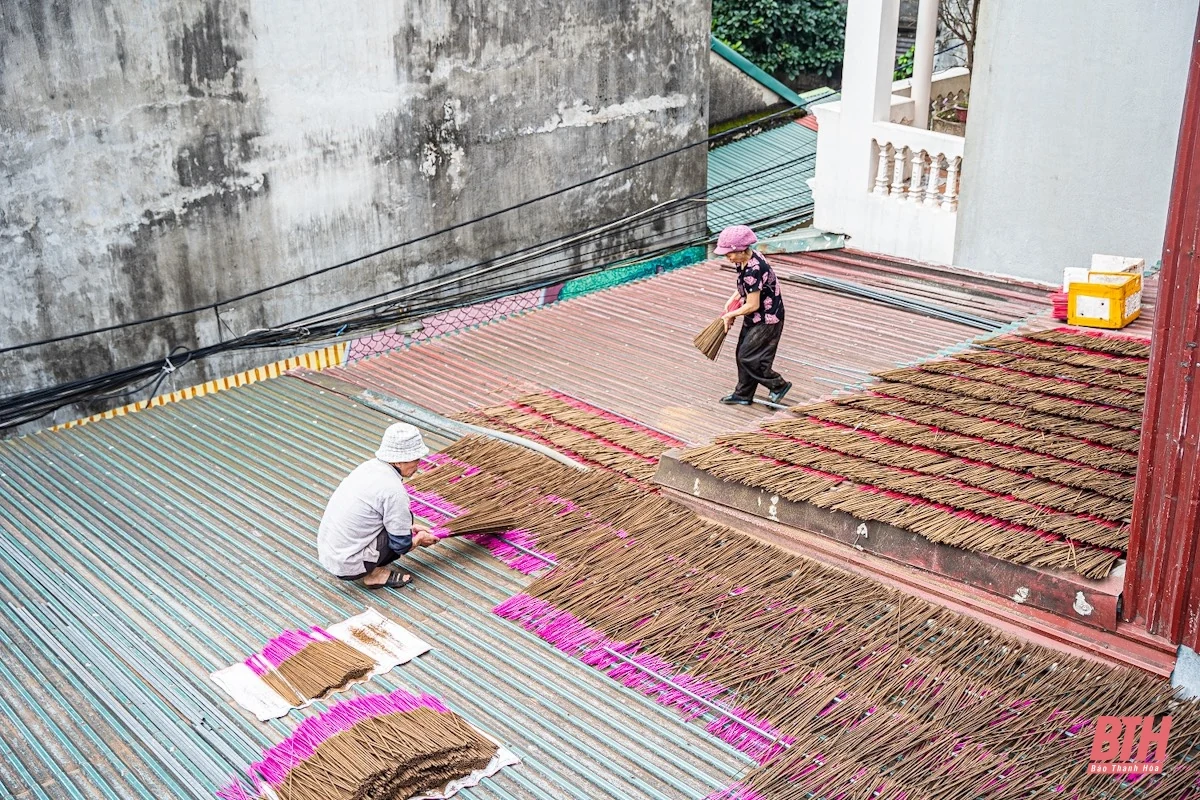 Nghề làm hương - một nét đẹp văn hóa truyền thống dịp Tết đến xuân về
