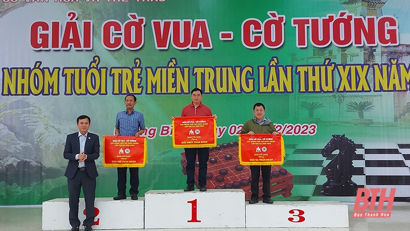 Thanh Hóa giành 2 HCB tại giải cờ vua, cờ tướng các nhóm tuổi trẻ miền Trung