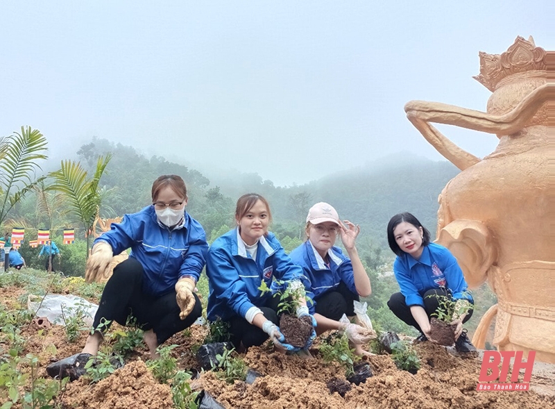 Tuổi trẻ Như Xuân phát động Chương trình “Mỗi đoàn viên thanh niên trồng một cây xanh”