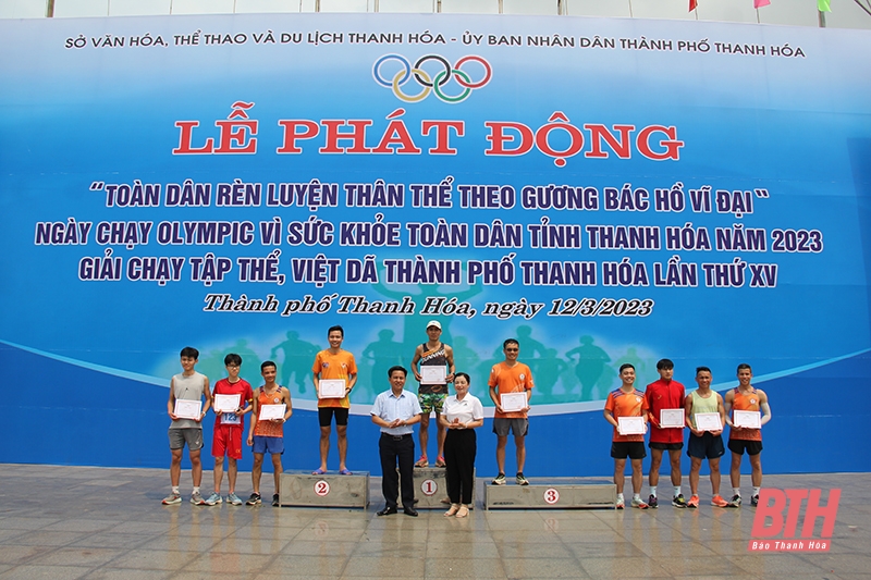 Phát động Toàn dân rèn luyện thân thể theo gương Bác Hồ vĩ đại, Ngày chạy Olympic “Vì sức khỏe toàn dân” và Giải việt dã TP Thanh Hóa 2023