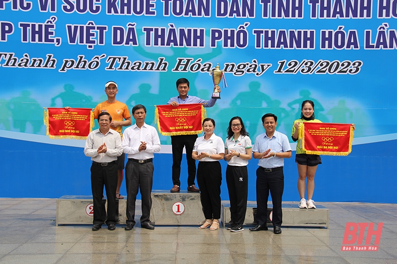 Phát động Toàn dân rèn luyện thân thể theo gương Bác Hồ vĩ đại, Ngày chạy Olympic “Vì sức khỏe toàn dân” và Giải việt dã TP Thanh Hóa 2023