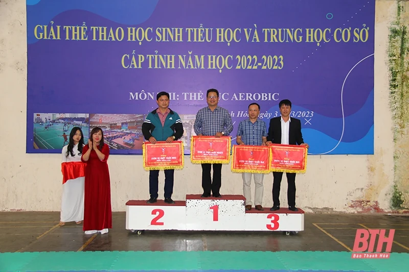 TP Thanh Hóa nhất toàn đoàn tại Giải thể thao học sinh TH&THCS toàn tỉnh năm học 2022-2023