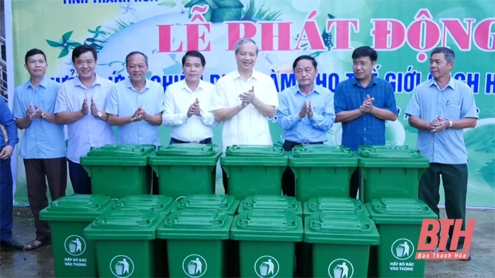 Lang Chánh tăng cường công tác bảo vệ môi trường