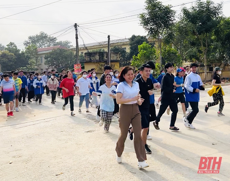 Như Thanh phát động “Toàn dân rèn luyện thân thể theo gương Bác Hồ vĩ đại” và Ngày chạy Olympic “Vì sức khỏe toàn dân” năm 2023