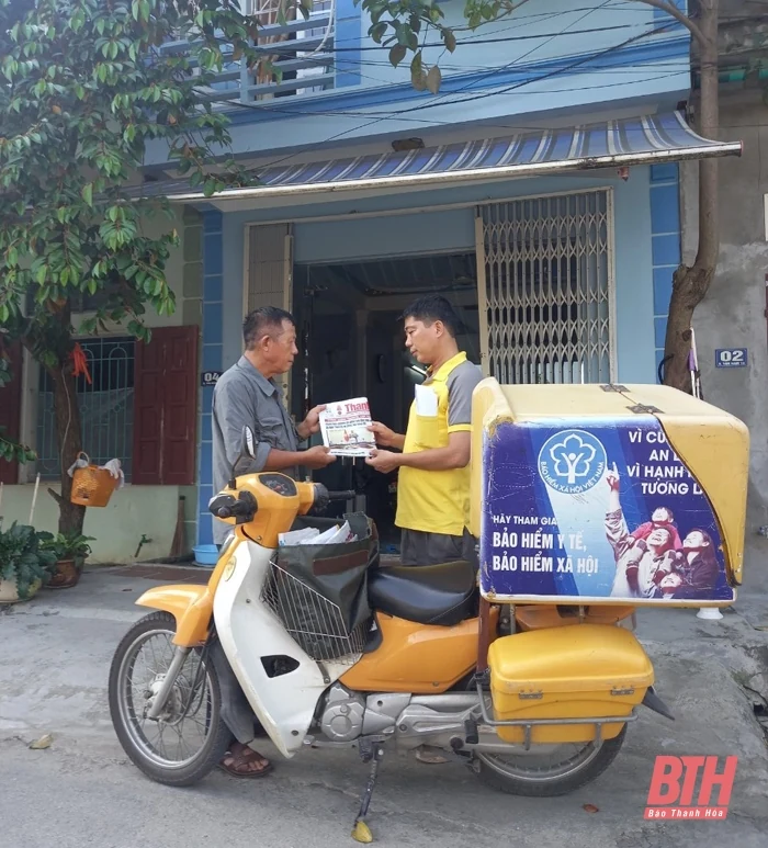 Bưu điện - cầu nối đưa báo, tạp chí của Đảng đến với bạn đọc