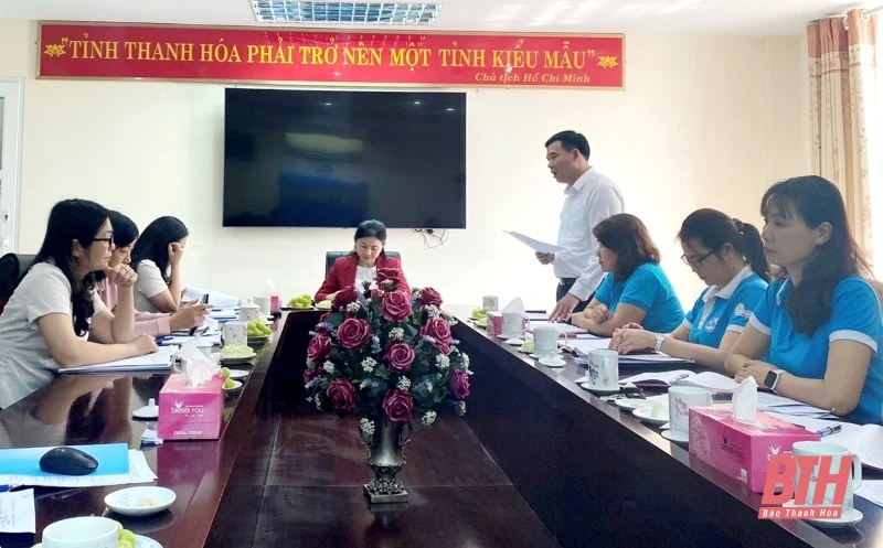 Trung ương Hội LHPN Việt Nam kiểm tra hoạt động công tác Hội tại Thanh Hóa