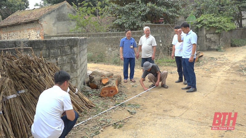 320 hộ dân xã Vĩnh Hòa hiến đất làm đường giao thông