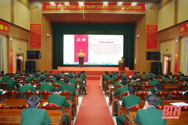 Sơ kết 3 năm thực hiện Kết luận số 01-KL/TW của Bộ Chính trị và 2 năm thực hiện Nghị quyết số 847-NQ/QUTW của Quân ủy Trung ương