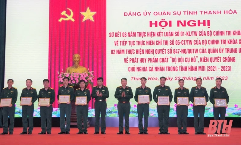 Sơ kết 3 năm thực hiện Kết luận số 01-KL/TW của Bộ Chính trị và 2 năm thực hiện Nghị quyết số 847-NQ/QUTW của Quân ủy Trung ương