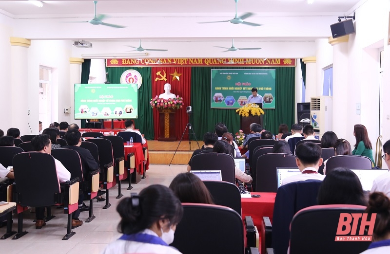 Hội thảo hành trình khởi nghiệp từ trung học phổ thông