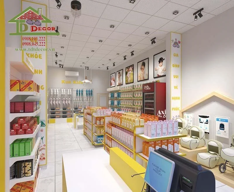 Lợi ích của thiết kế shop trong kinh doanh shop, cửa hàng, showroom