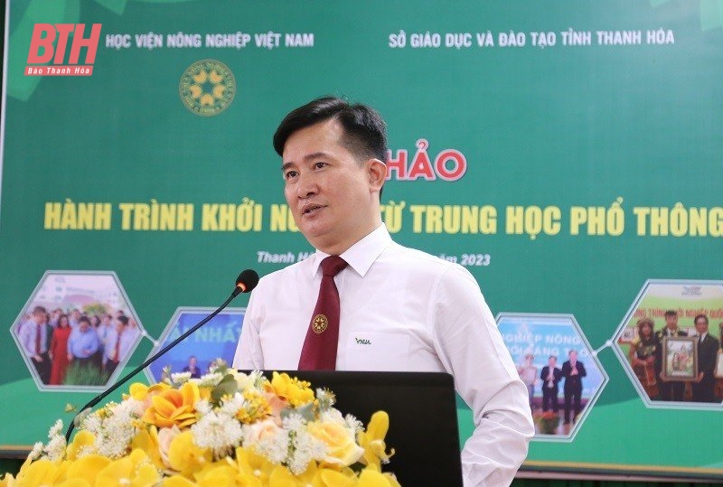 Hội thảo hành trình khởi nghiệp từ trung học phổ thông