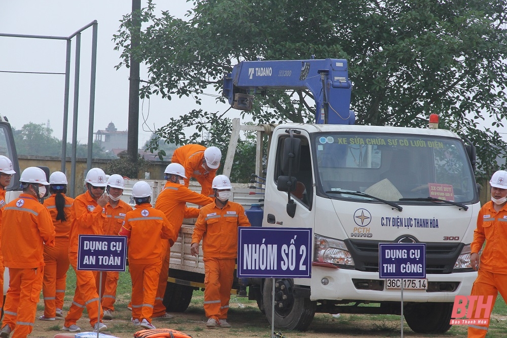 PC Thanh Hóa diễn tập phòng, chống thiên tai, tìm kiếm cứu nạn năm 2023