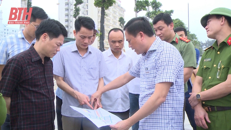 Bảo đảm an ninh, an toàn tại Lễ kỷ niệm 60 năm thành lập đô thị Sầm Sơn và khai mạc Lễ hội du lịch biển năm 2023