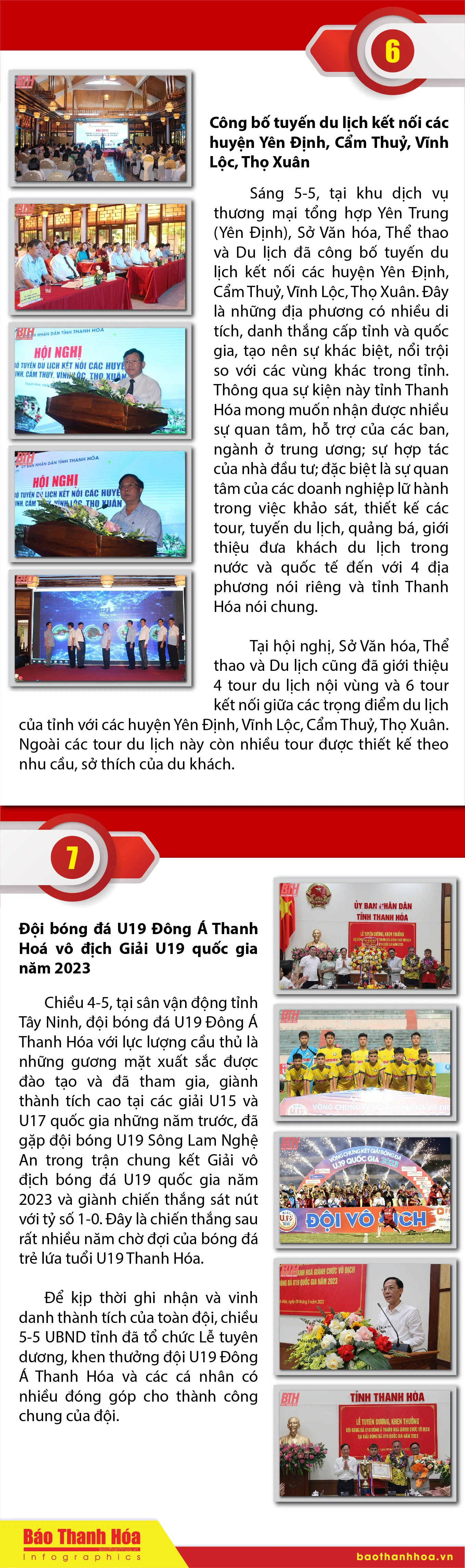 [Infographics] - Những sự kiện nổi bật trong tuần