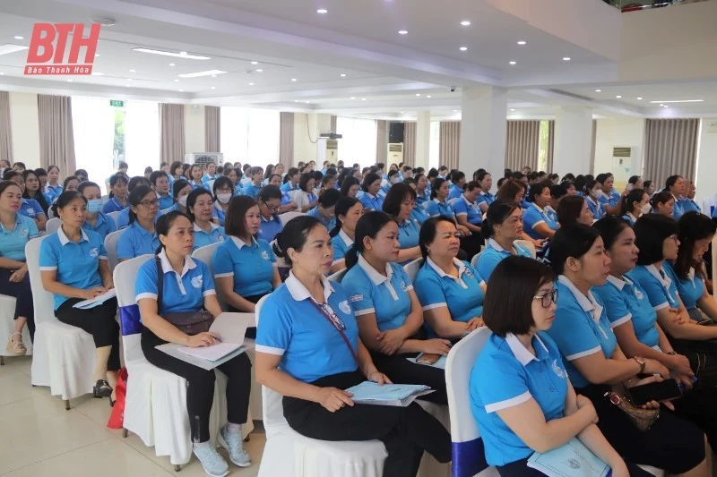 Tập huấn nâng cao năng lực, kỹ năng cho cán bộ hội phụ nữ cơ sở