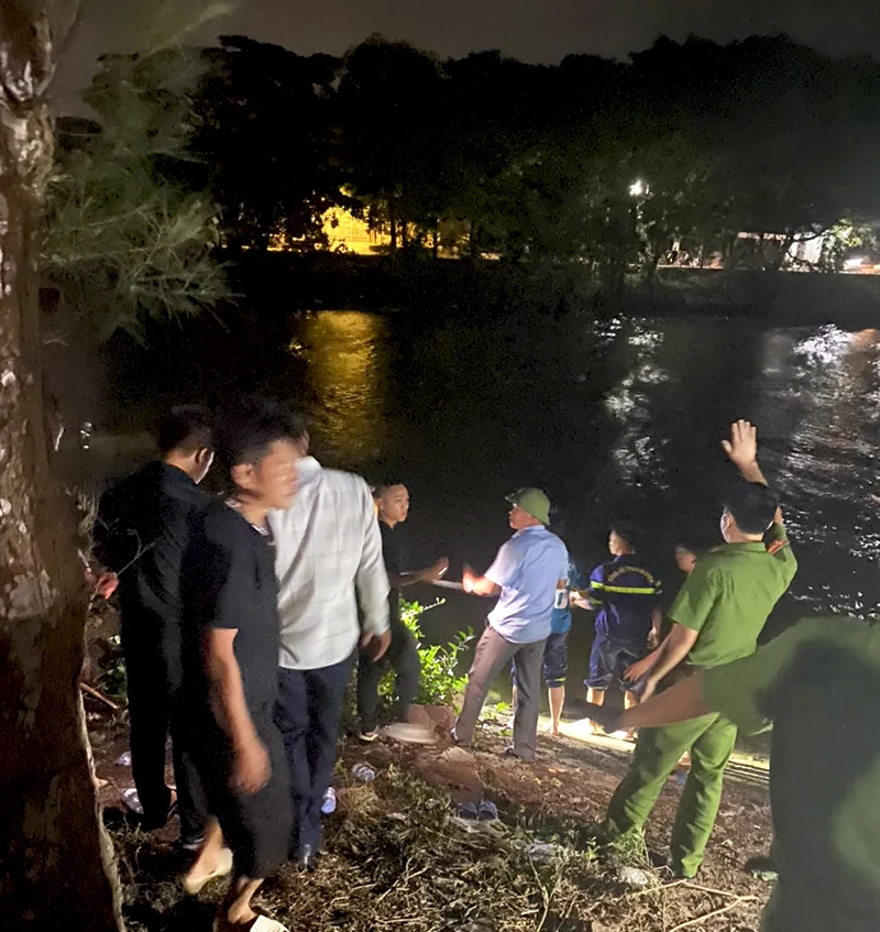 Tìm thấy thi thể nạn nhân bị đuối nước tại xã Quảng Thạch