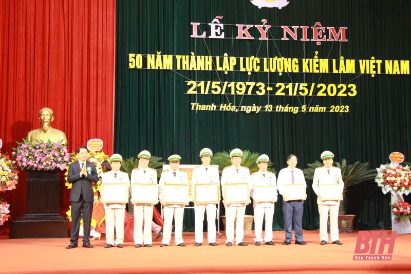 Kỷ niệm 50 năm thành lập lực lượng Kiểm lâm Thanh Hóa