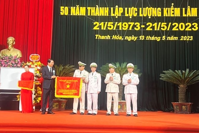 Kỷ niệm 50 năm thành lập lực lượng Kiểm lâm Thanh Hóa