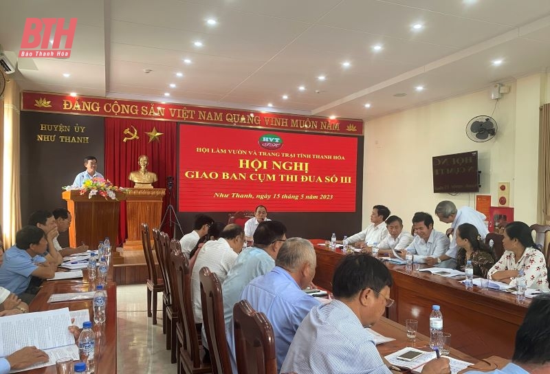 Hội Làm vườn và Trang trại Thanh Hóa giao ban cụm thi đua số 3