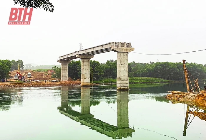 Thường Xuân đầu tư xây dựng cơ sở hạ tầng, góp phần phát triển kinh tế - xã hội