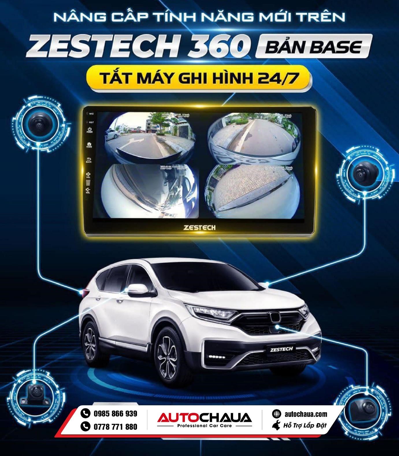 Màn hình ô tô Zestech phân khúc giá rẻ siêu hot tại AutoChauA