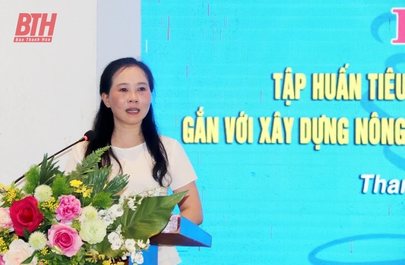 Hội thảo Tập huấn tiêu chí xây dựng mô hình “Gia đình 5 có, 3 sạch”