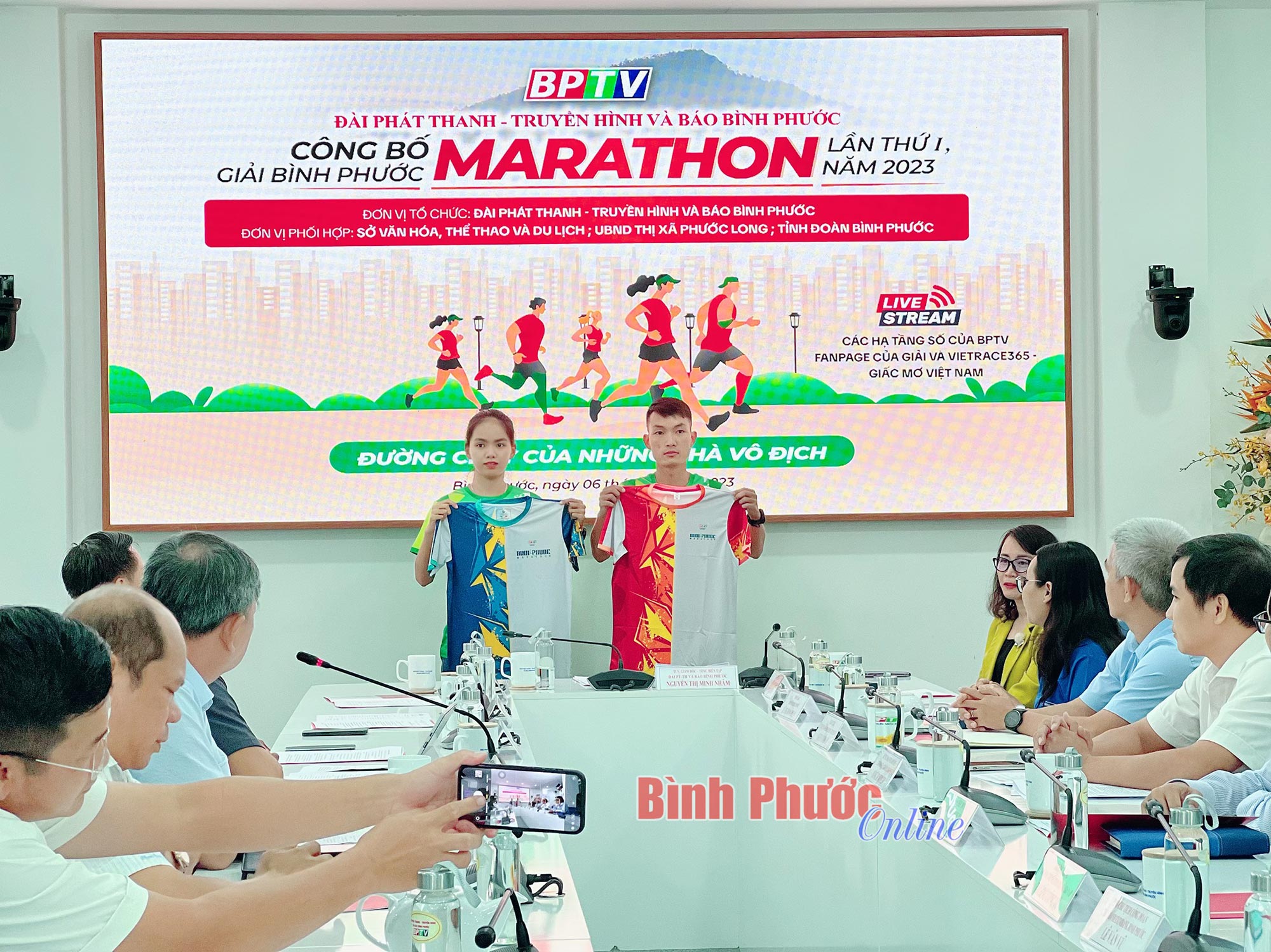 BPTV công bố giải Bình Phước marathon lần thứ I, năm 2023
