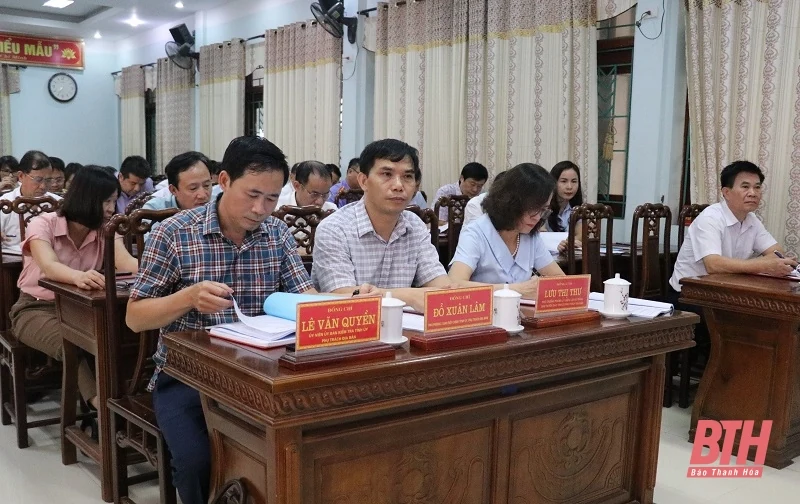 Thị xã Bỉm Sơn: 23/29 chỉ tiêu đạt trên 80% mục tiêu đại hội đề ra