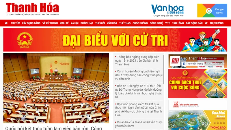 Xuất hiện website lạ thông tin sai về lịch ngừng, giảm cung cấp điện
