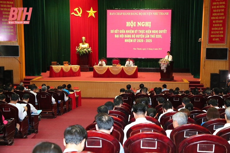 Huyện Như Thanh có 25/29 chỉ tiêu đạt và vượt kế hoạch
