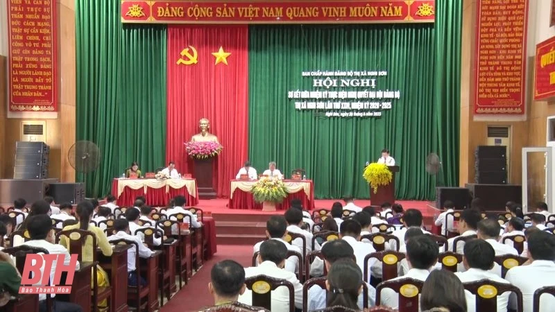 Thị xã Nghi Sơn sơ kết giữa nhiệm kỳ