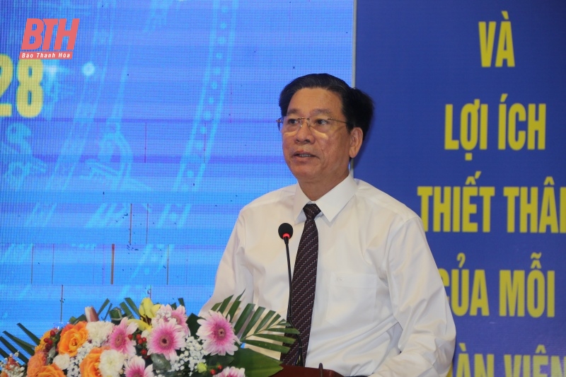 Đại hội Công đoàn ngành Công Thương Thanh Hóa lần thứ IV, nhiệm kỳ 2023-2028