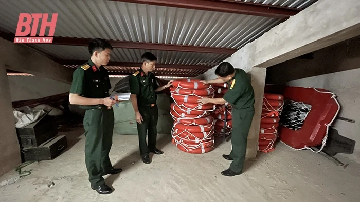 Lực lượng vũ trang huyện Lang Chánh sẵn sàng các phương án phòng, chống thiên tai trong mùa mưa bão
