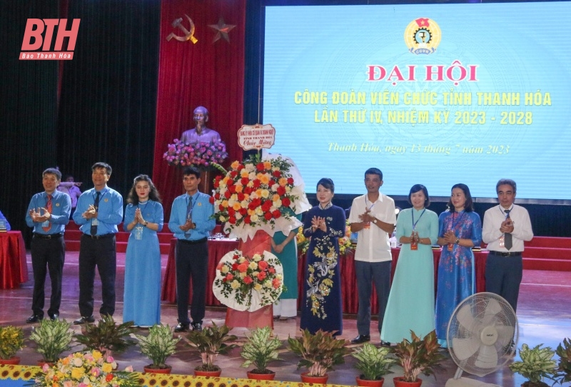 Đại hội Công đoàn Viên chức tỉnh Thanh Hóa lần thứ IV, nhiệm kỳ 2023-2028