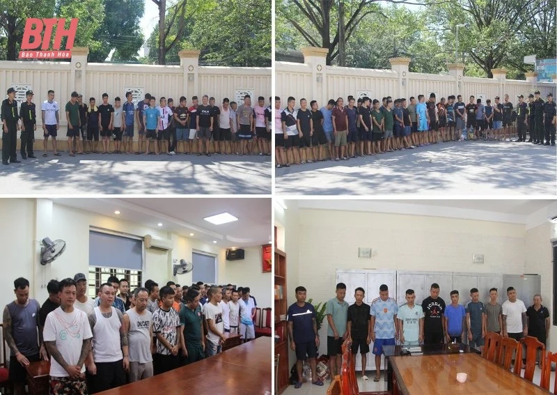 Triệt phá sới gà ăn tiền, bắt giữ 142 đối tượng