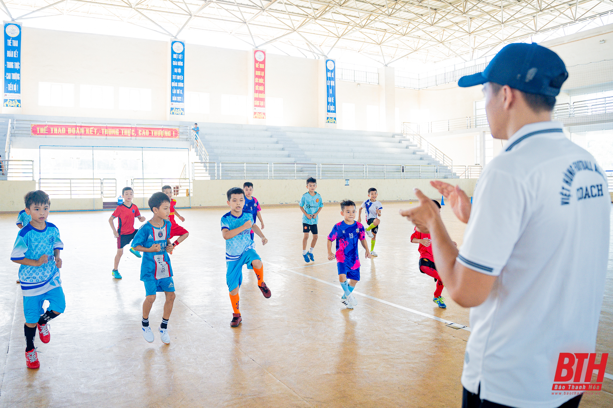 Nhiều cầu thủ nổi bật tại giải Bóng đá Nhi đồng Cúp Báo Thanh Hóa tham gia tuyển sinh năng khiếu các lứa tuổi U8 đến U10