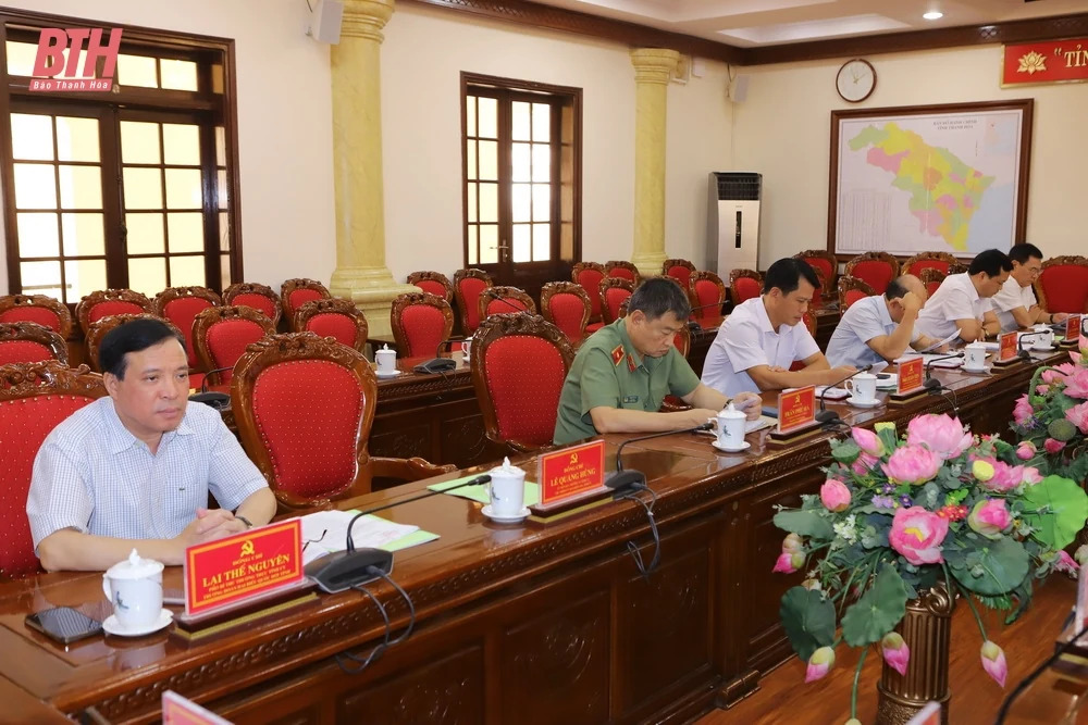Phiên họp thứ 4 Ban Chỉ đạo phòng, chống tham nhũng, tiêu cực tỉnh Thanh Hóa