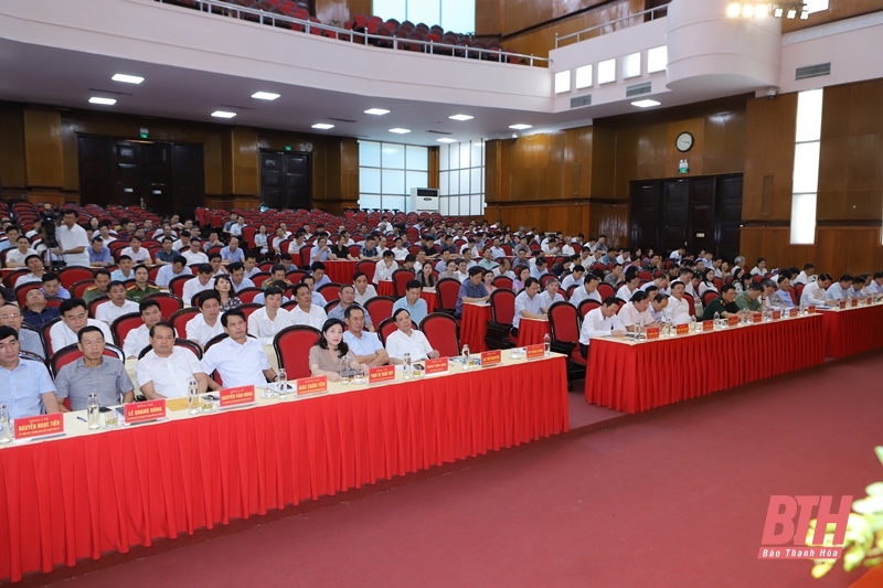 Hội nghị cán bộ chủ chốt toàn tỉnh để triển khai các nhiệm vụ trọng tâm công tác 6 tháng cuối năm 2023