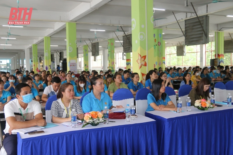 Công ty TNHH Giầy Aleron Việt Nam tổ chức hội nghị người lao động năm 2023