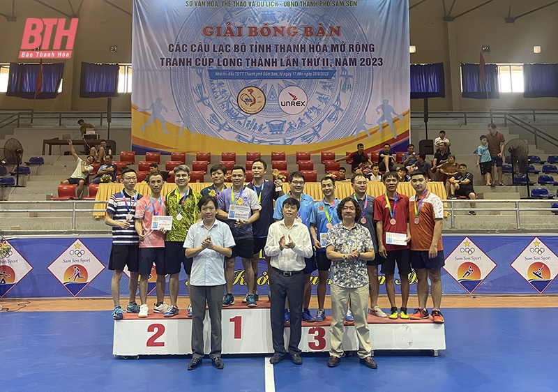 Giải Bóng bàn các CLB tỉnh Thanh Hóa mở rộng thành công tốt đẹp