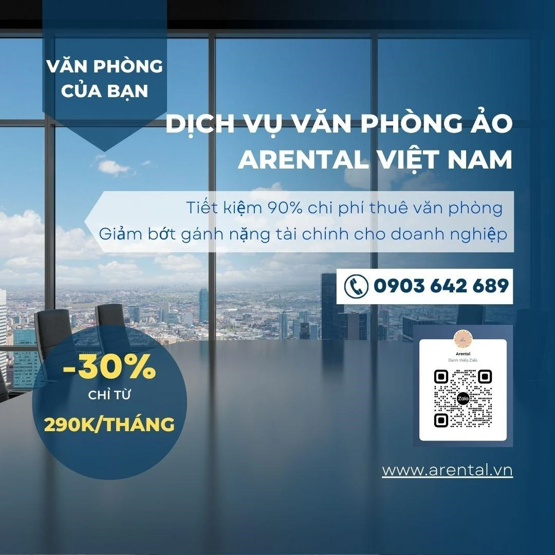 Văn phòng ảo, văn phòng chia sẻ - tiết kiệm chi phí thuê văn phòng cho doanh nghiệp lên đến 90%