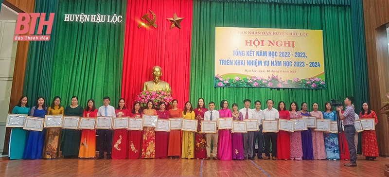 Hậu Lộc tổng kết năm học 2022-2023 và triển khai nhiệm vụ năm học mới