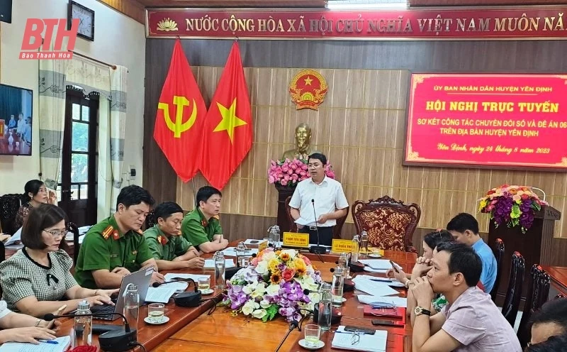 Yên Định: Xây dựng chính quyền số, kinh tế số, xã hội số thu hút, định hướng người dân, doanh nghiệp ứng dụng công nghệ thông tin 
