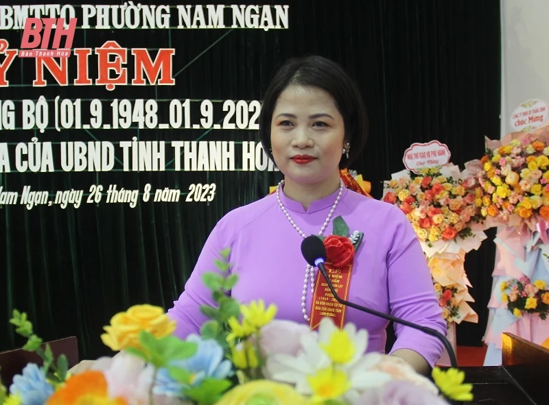 Kỷ niệm 75 năm thành lập Đảng bộ phường Nam Ngạn