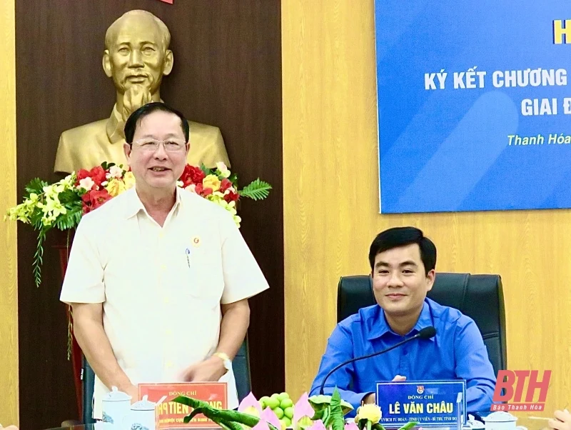 Tỉnh đoàn và Hội Cựu chiến binh ký kết chương trình phối hợp hoạt động giai đoạn 2023 - 2028